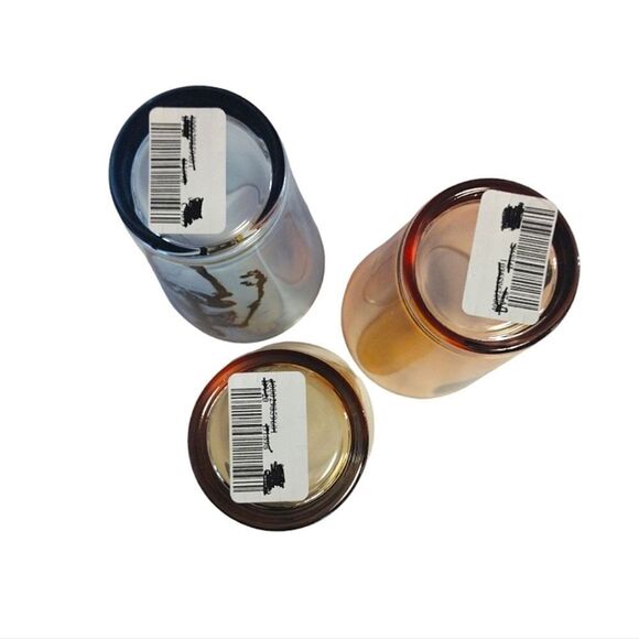 Halloween Town Spooky Prints 6"h Colored Glass Tumblers Set of 3 NWT - Picture 15 of 15